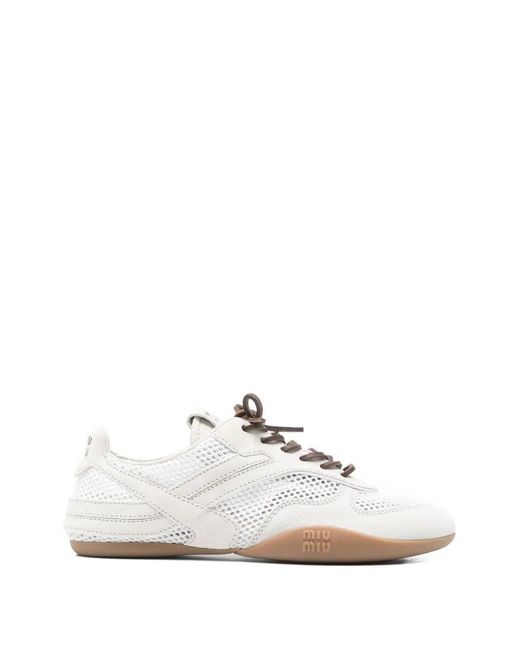 Miu Miu White Trainers