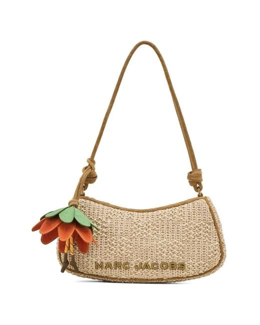 Marc Jacobs Metallic The Shoulder Bag Rafia Bag