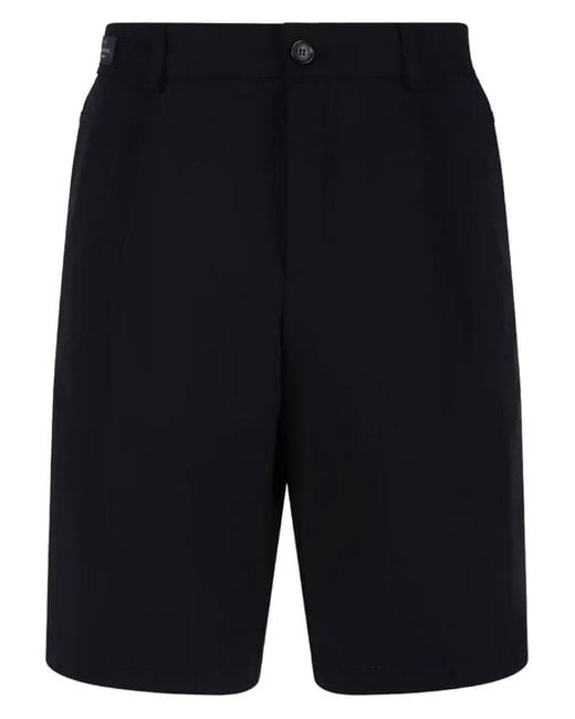 Paul & Shark Blue Dynamic Bermuda Shorts for men