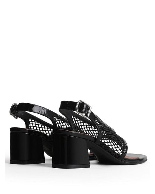 Alaïa Black Woven Heels