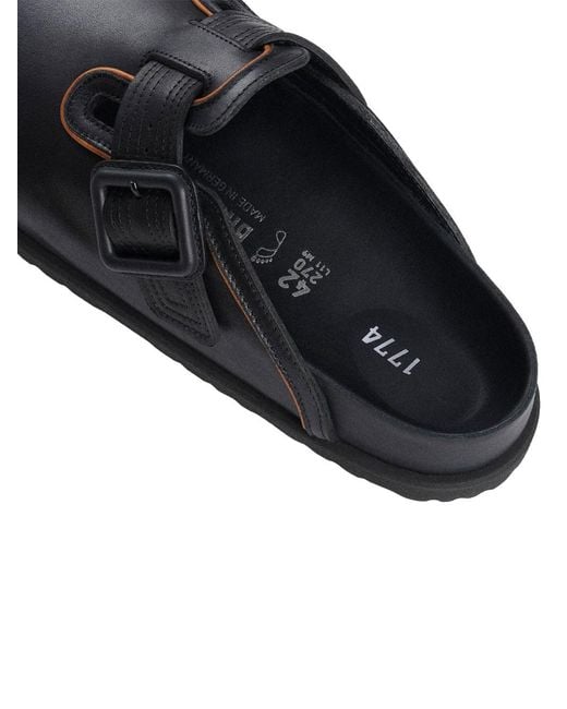 Birkenstock Blue Boston Exquisite Nappa Leather Mule