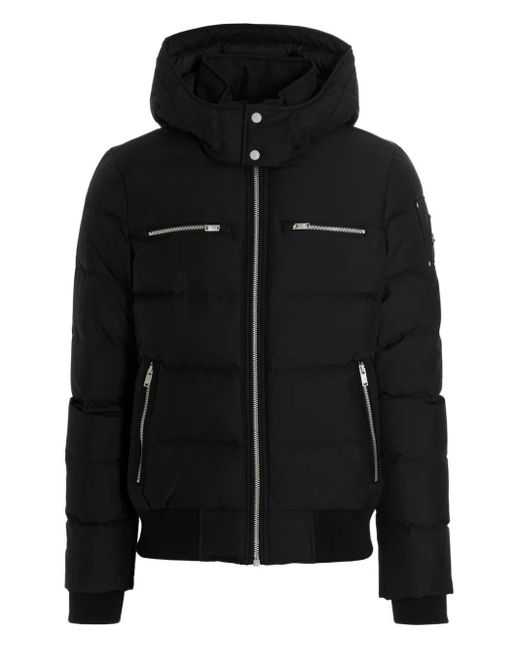 Moose Knuckles Black 'Cloud' Down Jacket for men