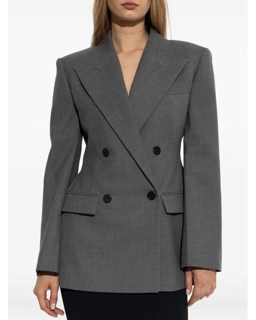 Givenchy Black Double-Breasted Blazer
