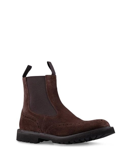 Tricker's Brown Henry Boots for men