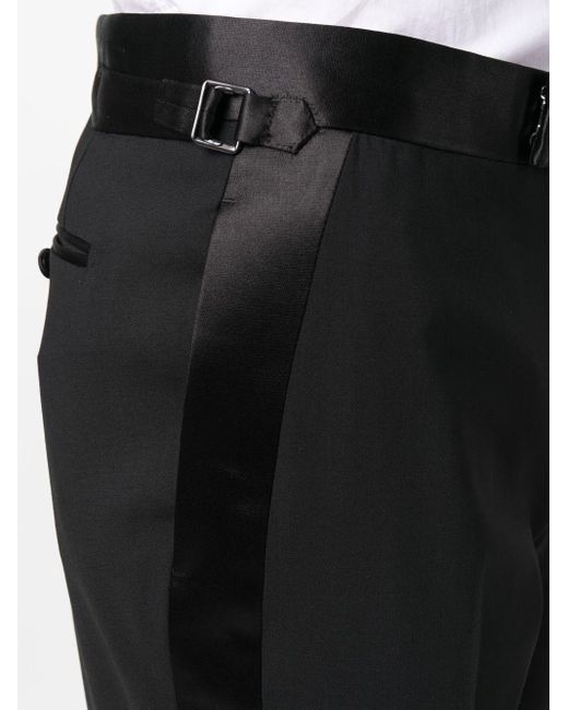 Tom Ford Black Tailored Single-breasted Suit for men
