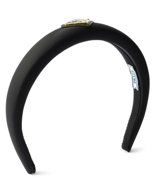 Prada Black Headband