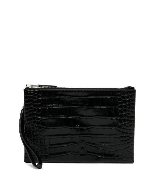 Clutch di Tom Ford in Black da Uomo