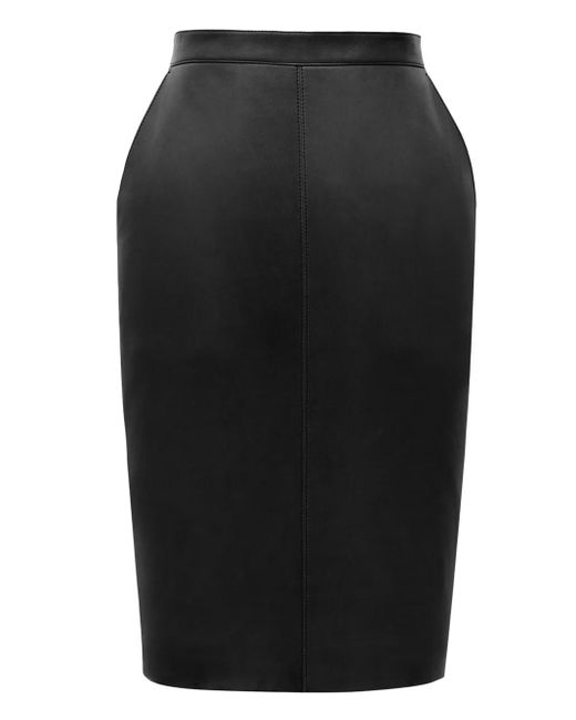 Saint Laurent Black High-Waist Skirt