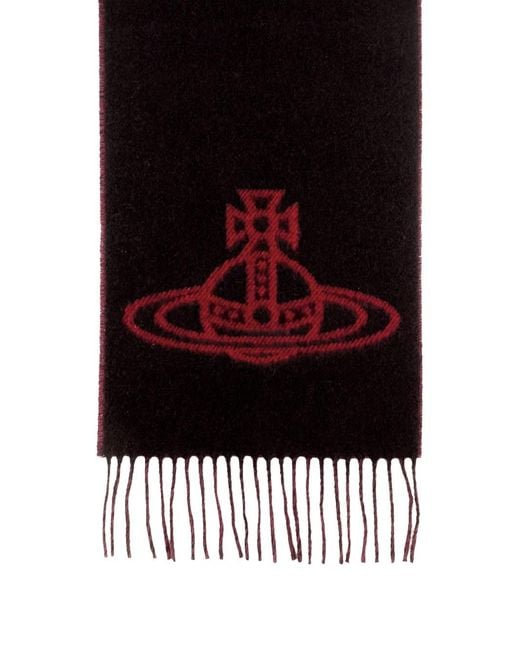 Sciarpa Double Face di Vivienne Westwood in Black