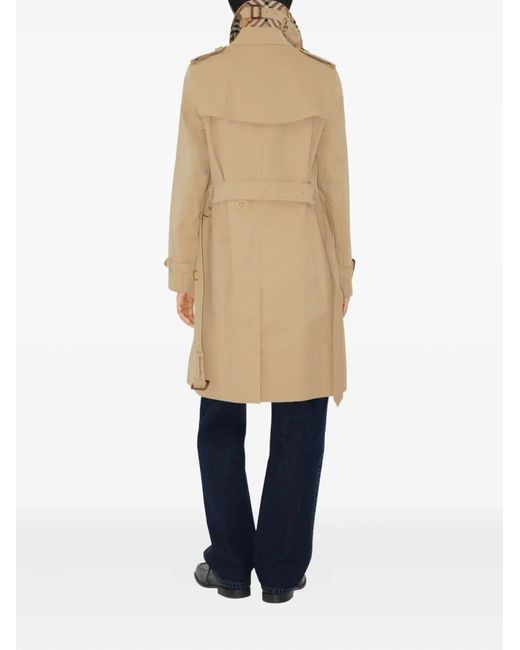 Burberry Natural Waterloo Trench Coat Honey