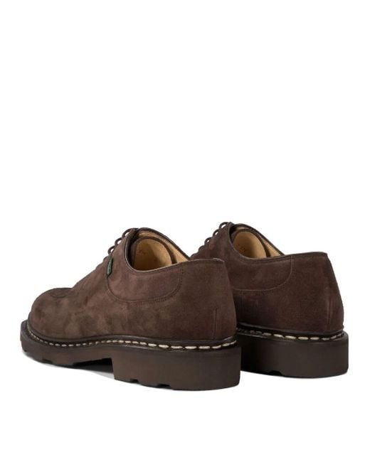 Paraboot Brown Avignon Derby Shoes for men