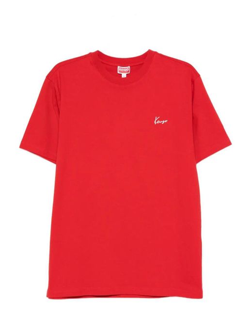 KENZO Red T-Shirt for men