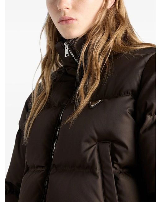 Prada Black Piumino Cropped