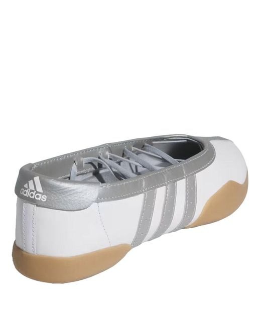 Adidas Gray Taekwondo Mei Ballet Flats