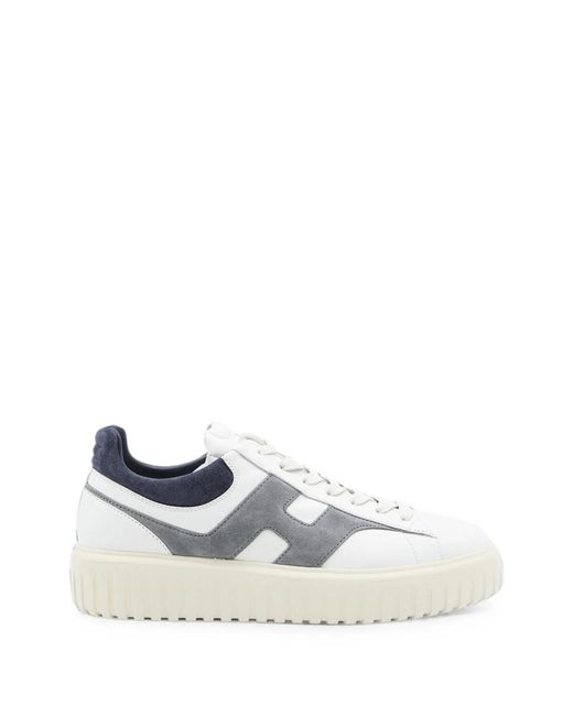 Hogan White Sneakers H-Stripes for men