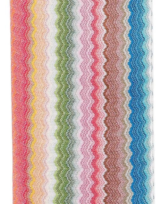 Sciarpa Zig-Zag di Missoni in White