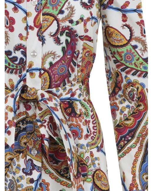 Etro White Dresses
