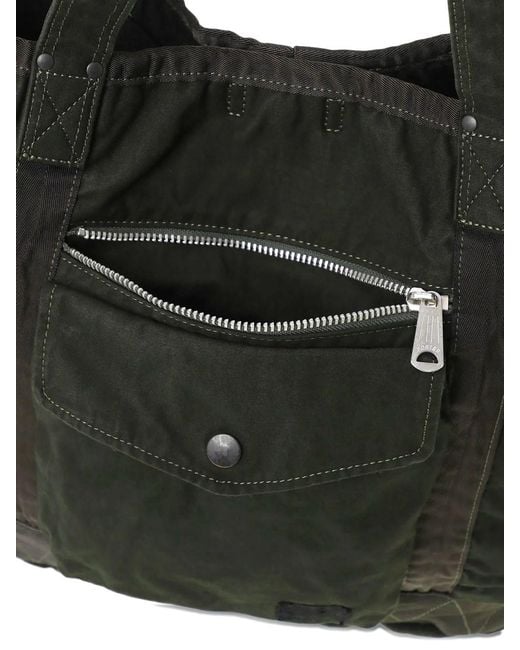 Porter-Yoshida and Co Black Crag Shoulder Bag for men