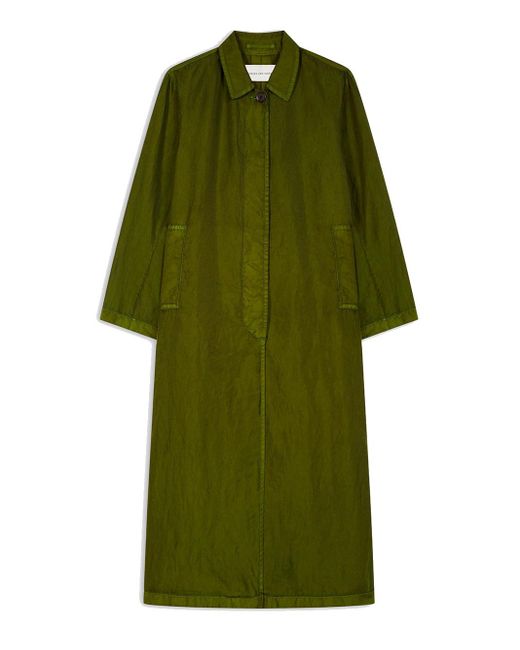 Dries Van Noten Green Ralt Coat
