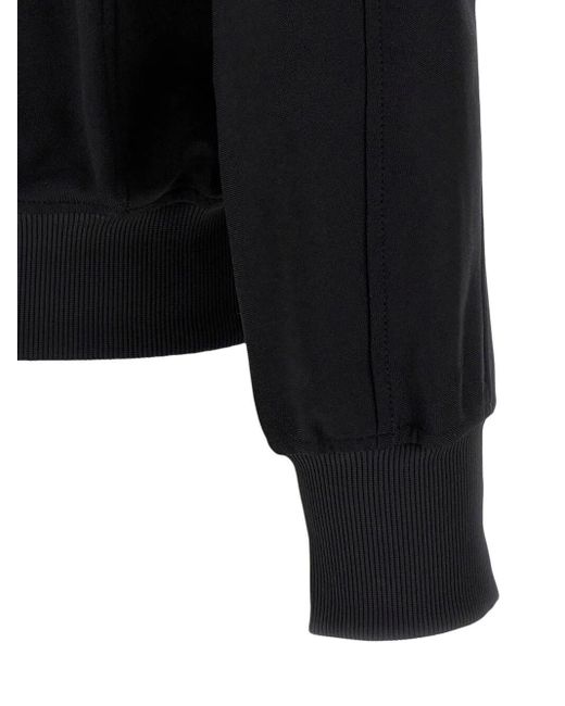 Y-3 Black Techno Fabric Full-Zip Sweatshirt for men