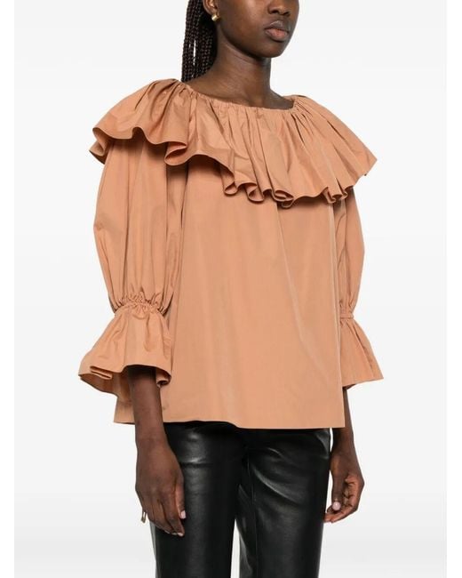 Chloé Brown Top
