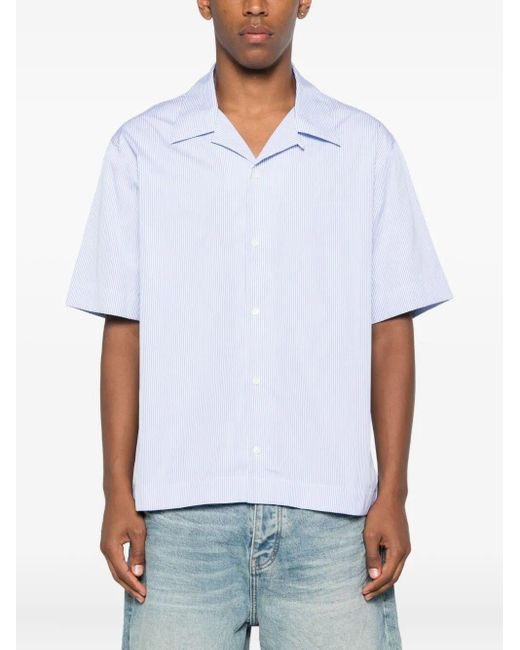 Givenchy White Bowling Shirt for men