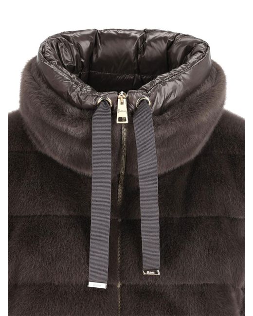 Herno Black Quilted Jacket