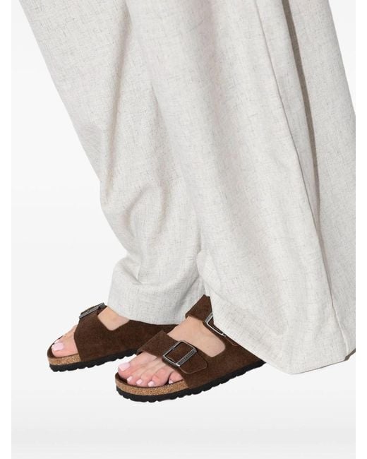 Birkenstock Black Arizona Soft Suede Insole
