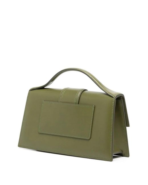 Jacquemus Green Le Bambino Large Leather Bag