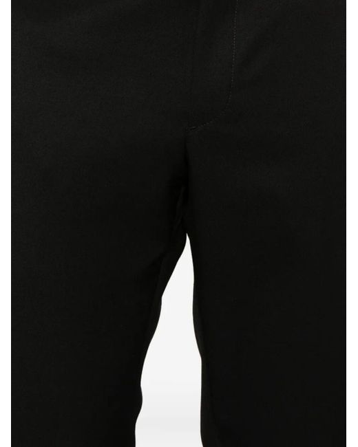 Prada Black Straight Leg Wool Trousers Clothing for men