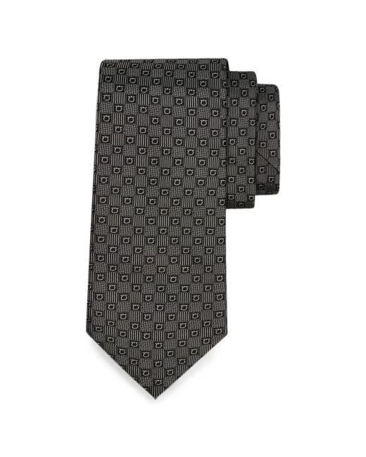 Cravatta di Ferragamo in Gray da Uomo