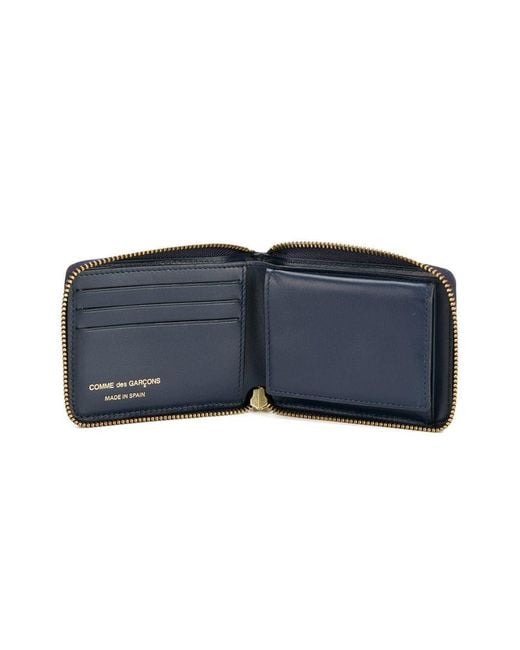 Comme des Garçons Blue Wallet Accessories
