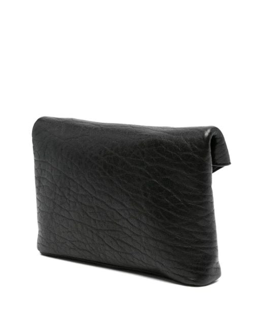 Saint Laurent Black Cassandre Flap Cross Body Bag