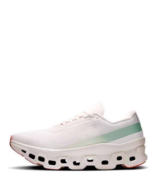 On Shoes White Cloudmster 1 Sneakers for men