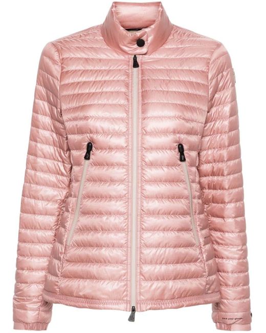 Moncler Pink 1A00013/539Yl Short Down Jacket Grenoble