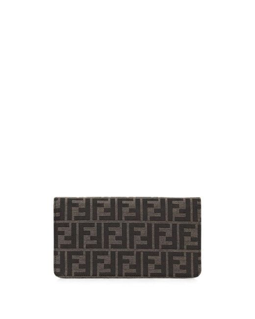 Fendi White Wallet On Chain Tube