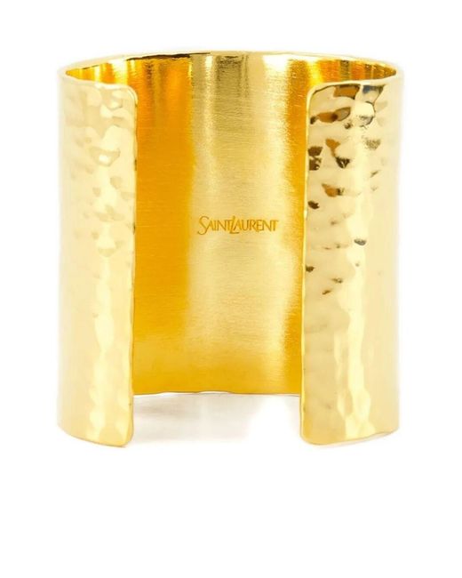 Saint Laurent Yellow Cuff Bracelet