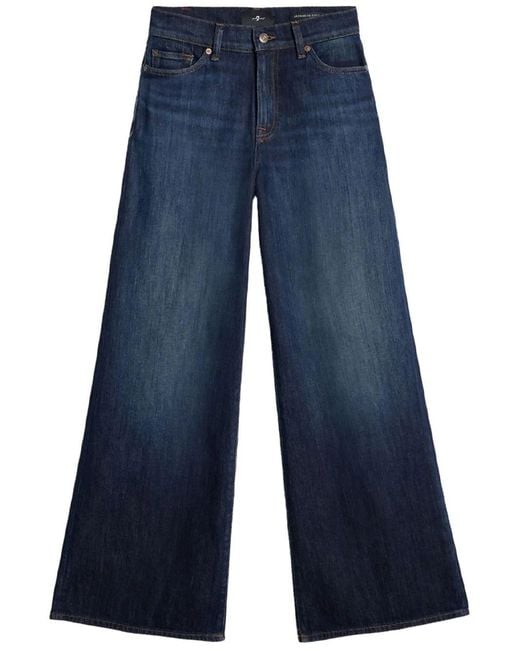 7 For All Mankind Blue Tailorless Lotta