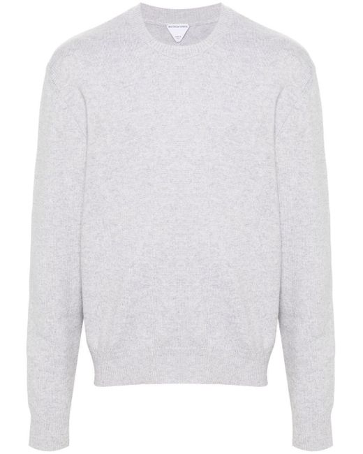 Bottega Veneta Gray Cashmere Sweater Clothing for men