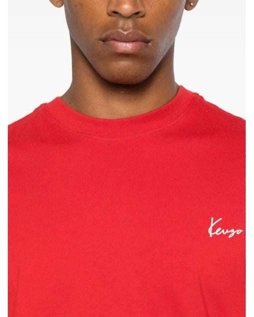 KENZO Red T-Shirt for men