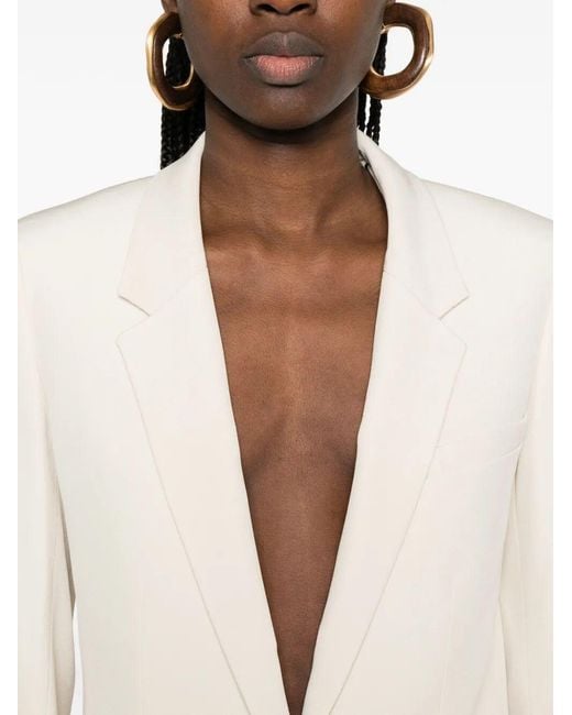 Isabel Marant Natural Feray Single-Breasted Jacket