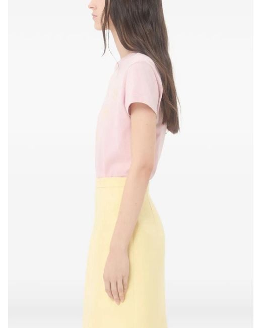 Valentino Garavani Pink Pattern T-Shirt