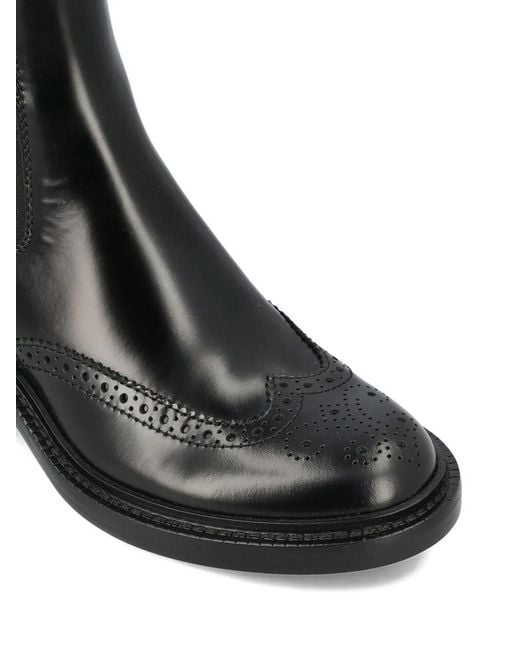 Saint Laurent Black Vincent Smooth Leather Chelsea Boots