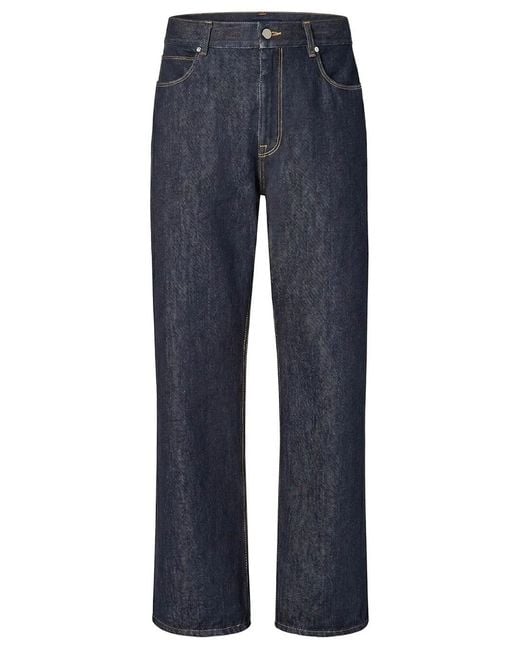 Fendi Blue Regular Jeans for men
