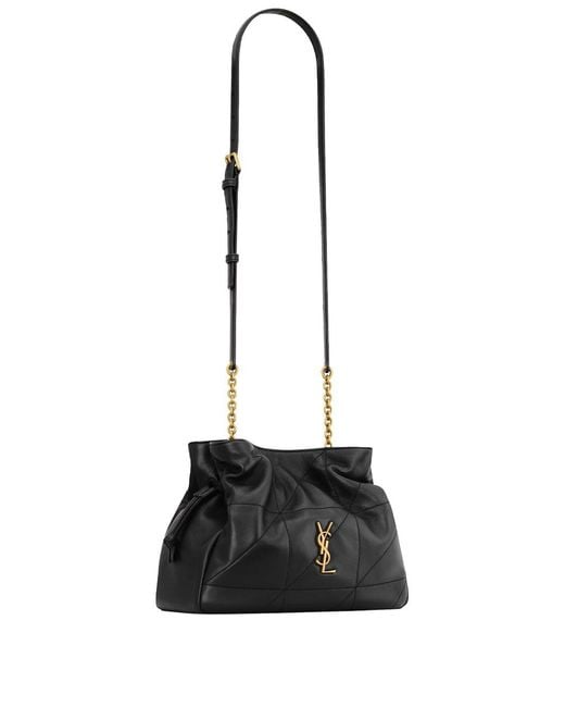 Saint Laurent White Jamie Shoulder Pouch