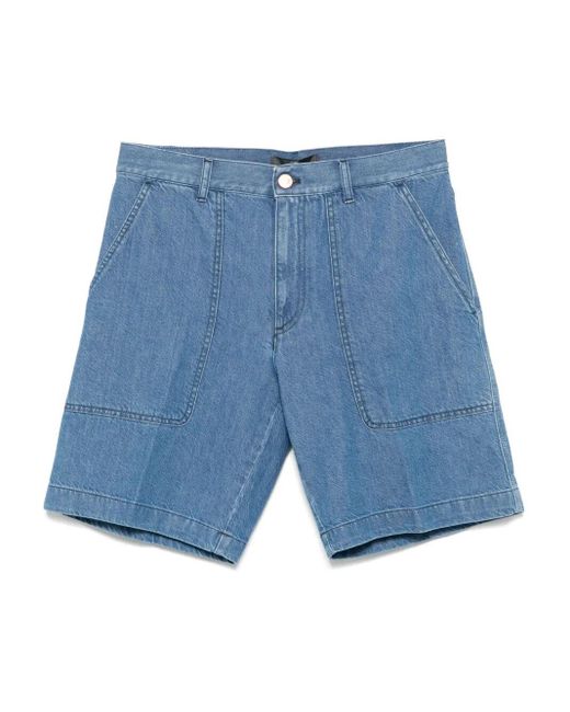Pantaloni Torino Blue Hip Hop Denim Bermudas for men