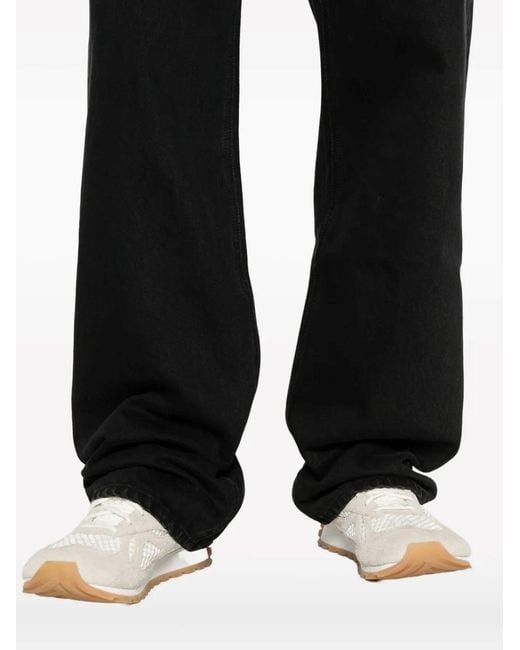 Jacquemus Black Wide-Leg Jeans With Modern Relaxed Fit for men