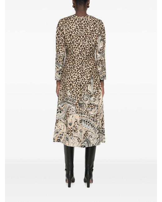 Etro Natural Midi Dress