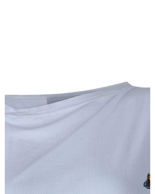 Vivienne Westwood Blue Hebo Long Sleeve Top