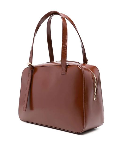 A.P.C. Brown Virginie Box Bag